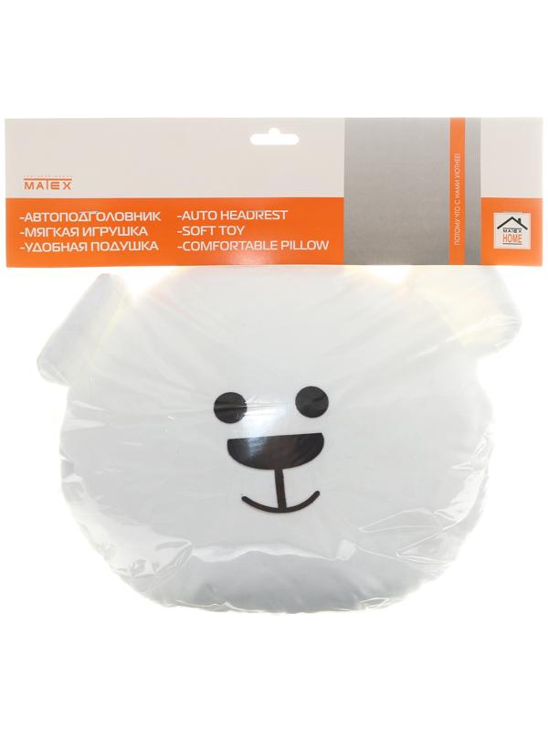 Подушка на подголовник МАТЕХ MIMIMISH LINE, 33 х 31 х 10 см, белый