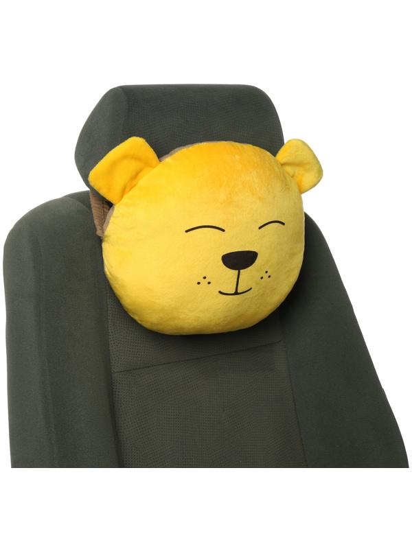 Подушка на подголовник МАТЕХ MIMIMISH LINE, 33 х 31 х 10 см, желтый