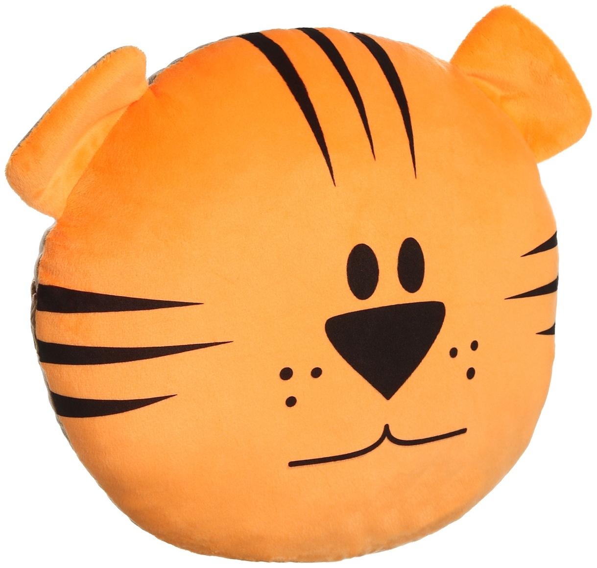 Подушка на подголовник МАТЕХ MIMIMISH LINE, 33 х 31 х 10 см, оранжевый