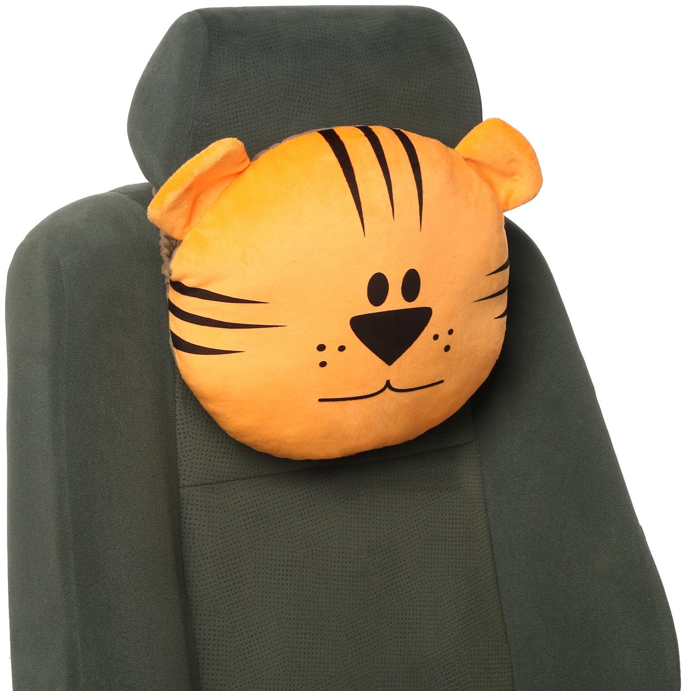 Подушка на подголовник МАТЕХ MIMIMISH LINE, 33 х 31 х 10 см, оранжевый