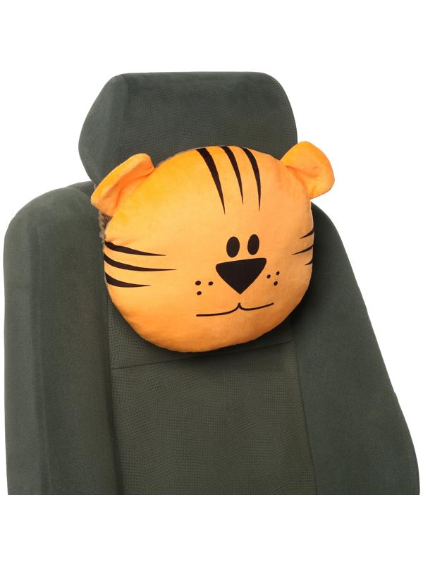 Подушка на подголовник МАТЕХ MIMIMISH LINE, 33 х 31 х 10 см, оранжевый