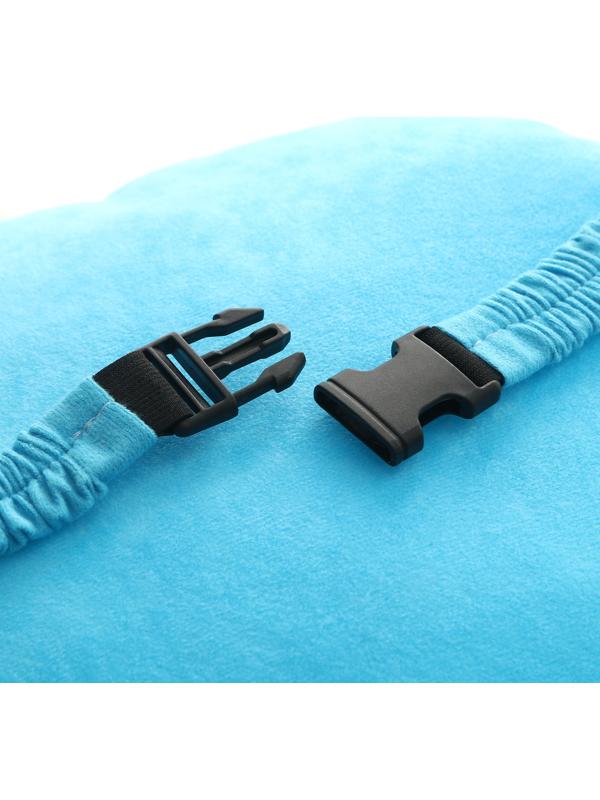 Подушка на подголовник МАТЕХ MIMIMISH LINE, 33 х 31 х 10 см, голубой