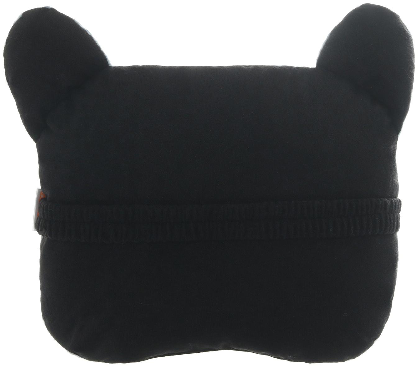 Подушка на подголовник МАТЕХ CUTIE LINE, 30 х 25 х 10 см, серый, белый