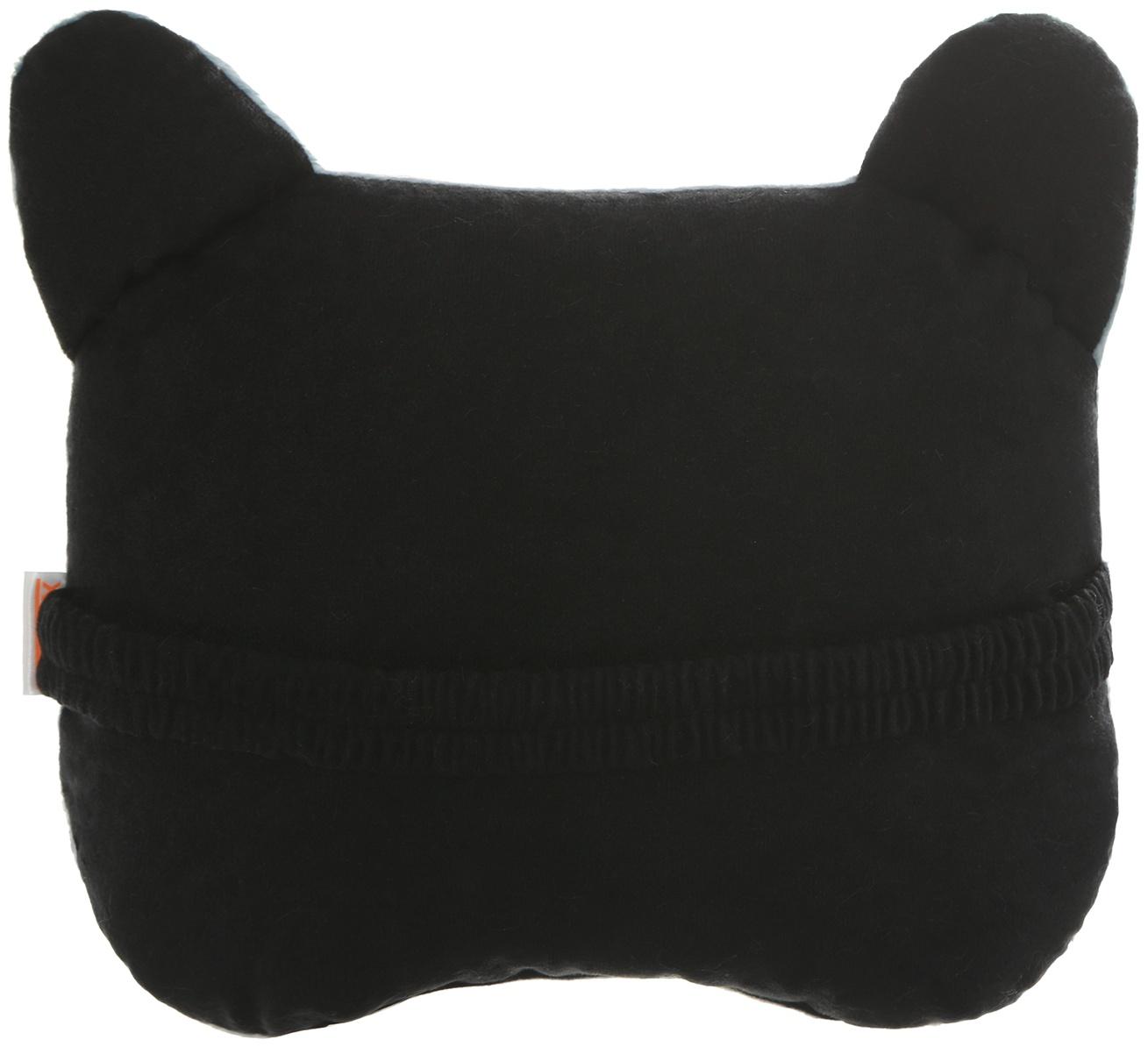 Подушка на подголовник МАТЕХ CUTIE LINE, 30 х 25 х 10 см, серый, розовый