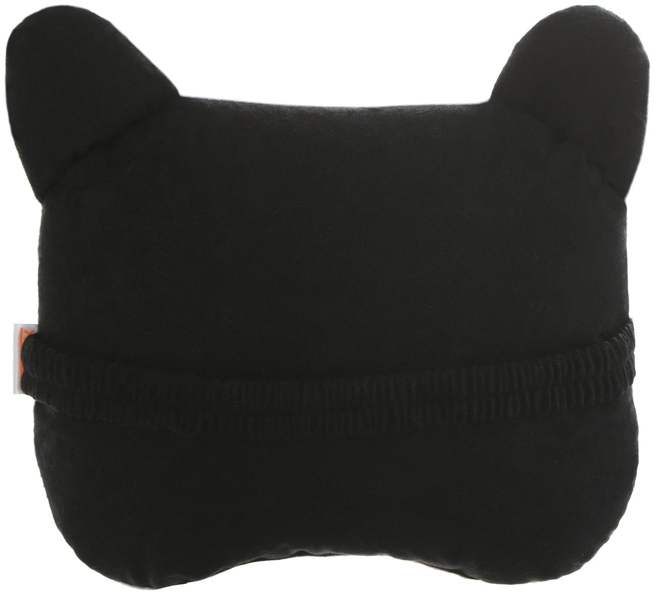 Подушка на подголовник МАТЕХ CUTIE LINE, 30 х 25 х 10 см, коричневый, белый