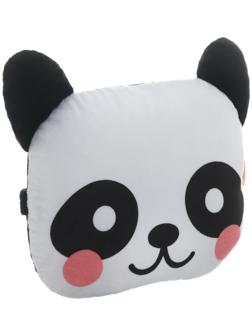 Подушка на подголовник МАТЕХ CUTIE LINE, 30 х 25 х 10 см, черный, белый