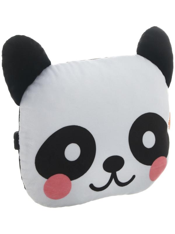 Подушка на подголовник МАТЕХ CUTIE LINE, 30 х 25 х 10 см, черный, белый