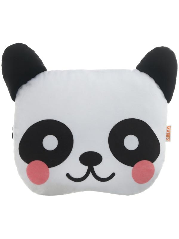 Подушка на подголовник МАТЕХ CUTIE LINE, 30 х 25 х 10 см, черный, белый