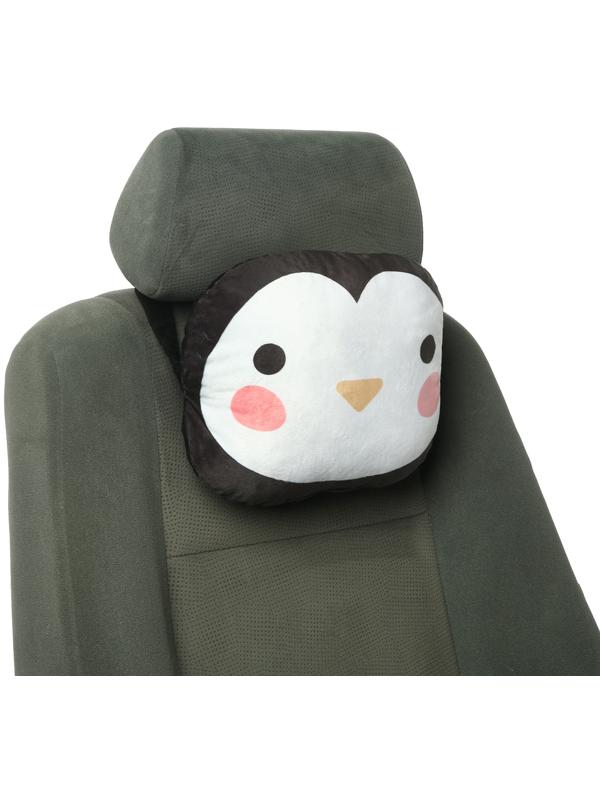 Подушка на подголовник МАТЕХ CUTIE LINE, 30 х 25 х 10 см, черный, розовый