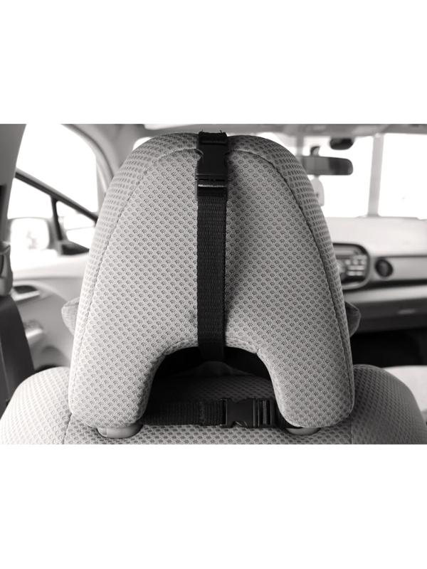 Подушка на подголовник МАТЕХ BIO 32 х 16 х 16 см, серый, лузга гречихи