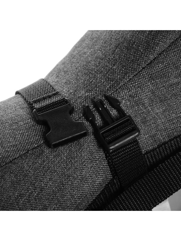 Подушка на подголовник МАТЕХ BIO 32 х 16 х 16 см, серый, лузга гречихи