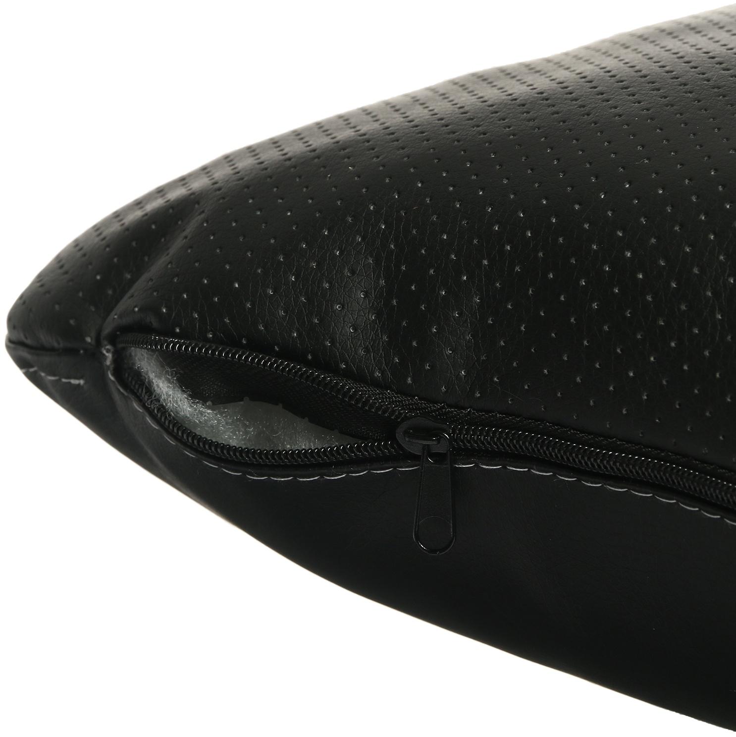 Подушка автомобильная МАТЕХ ЗНАКИ ЗОДИАКА LINE, ВОДОЛЕЙ, 45 х 28 х 12 см, черный