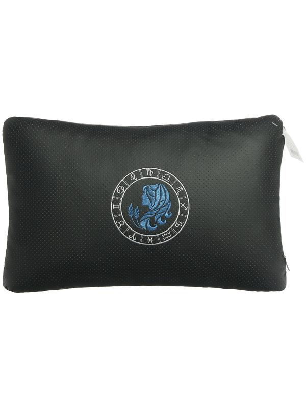 Подушка автомобильная МАТЕХ ЗНАКИ ЗОДИАКА LINE, ДЕВА, 45 х 28 х 12 см, черный