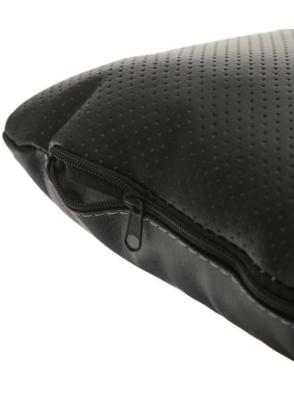 Подушка автомобильная МАТЕХ ЗНАКИ ЗОДИАКА LINE, ЛЕВ, 45 х 28 х 12 см, черный