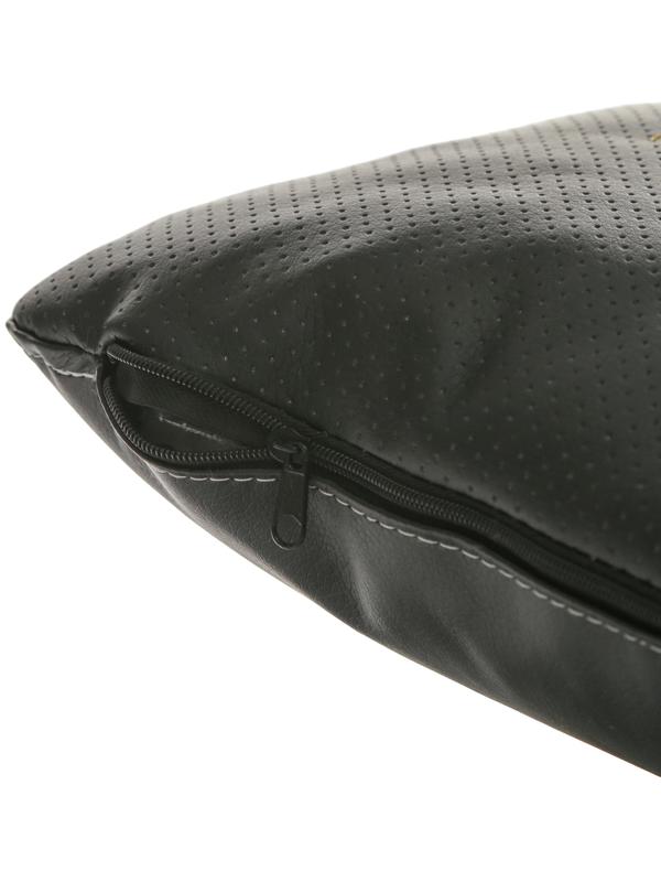 Подушка автомобильная МАТЕХ ЧЕРЕПА LINE, 45 х 28 х 12 см, серый