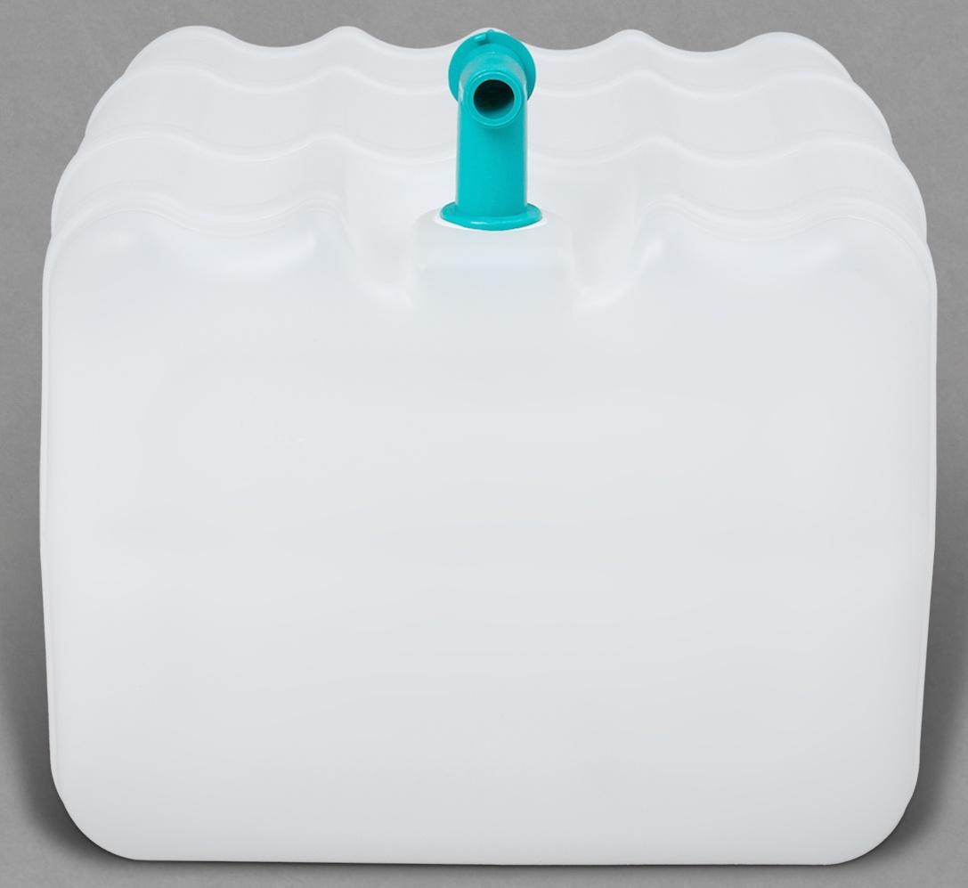 Канистра-умывальник, пищевая, 15 л, белая