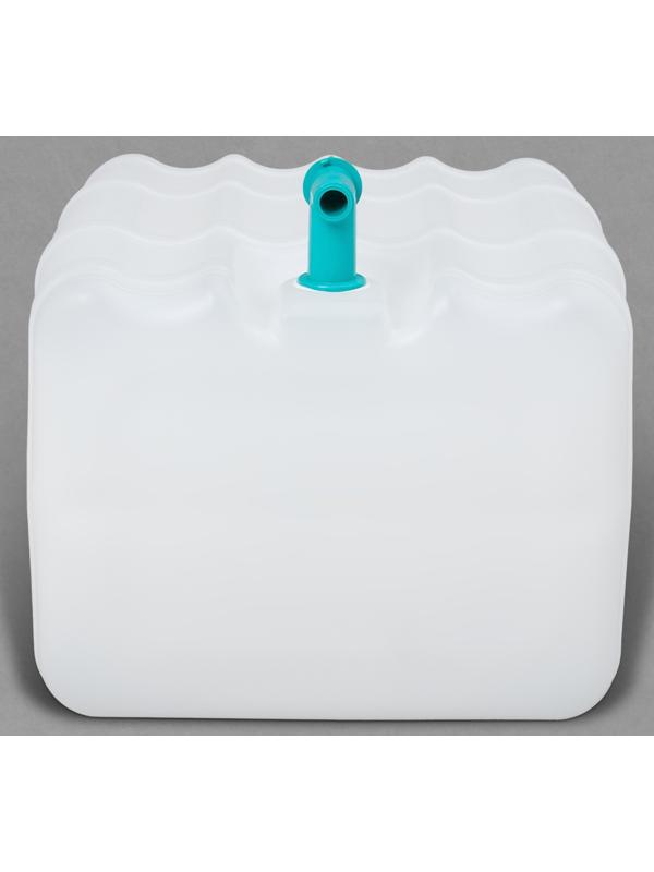 Канистра-умывальник, пищевая, 15 л, белая