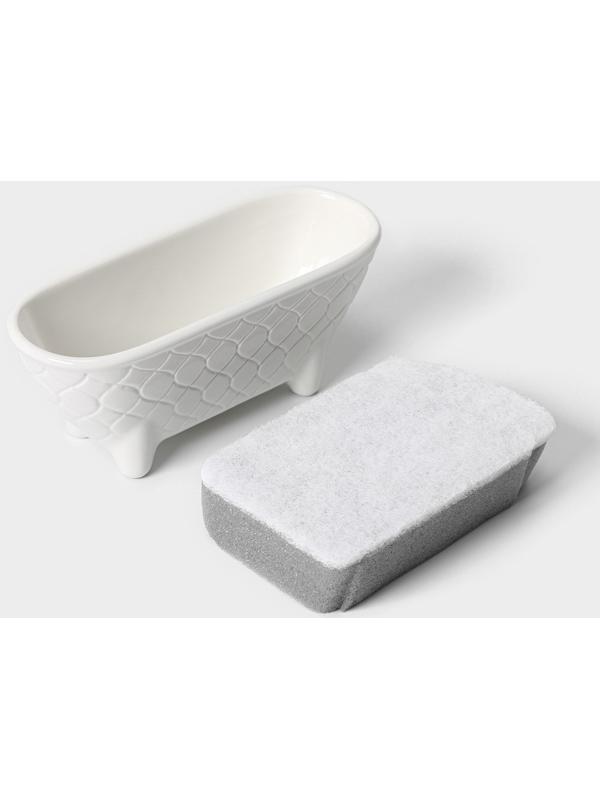 Подставка для губки Magistroи Argos, цвет белый