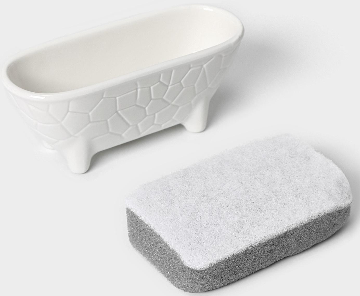 Подставка для губки Magistro Rodos, цвет белый