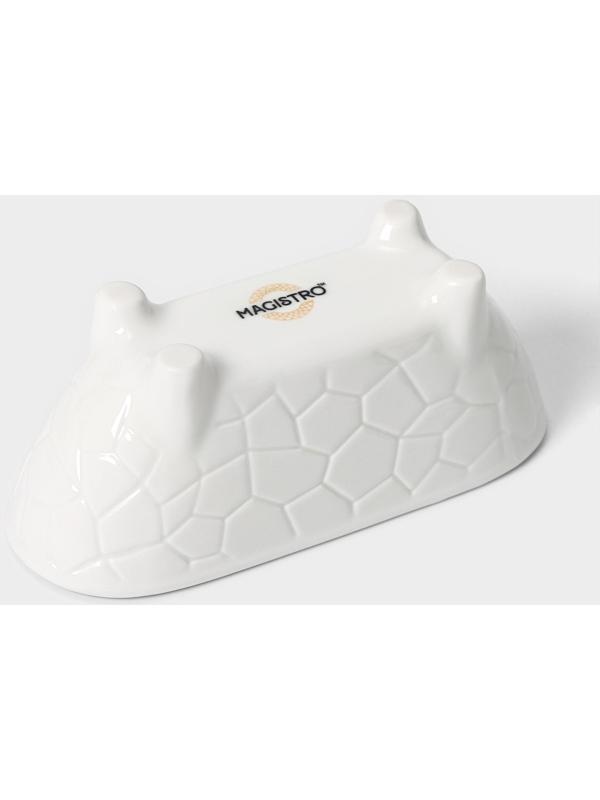 Подставка для губки Magistro Rodos, цвет белый