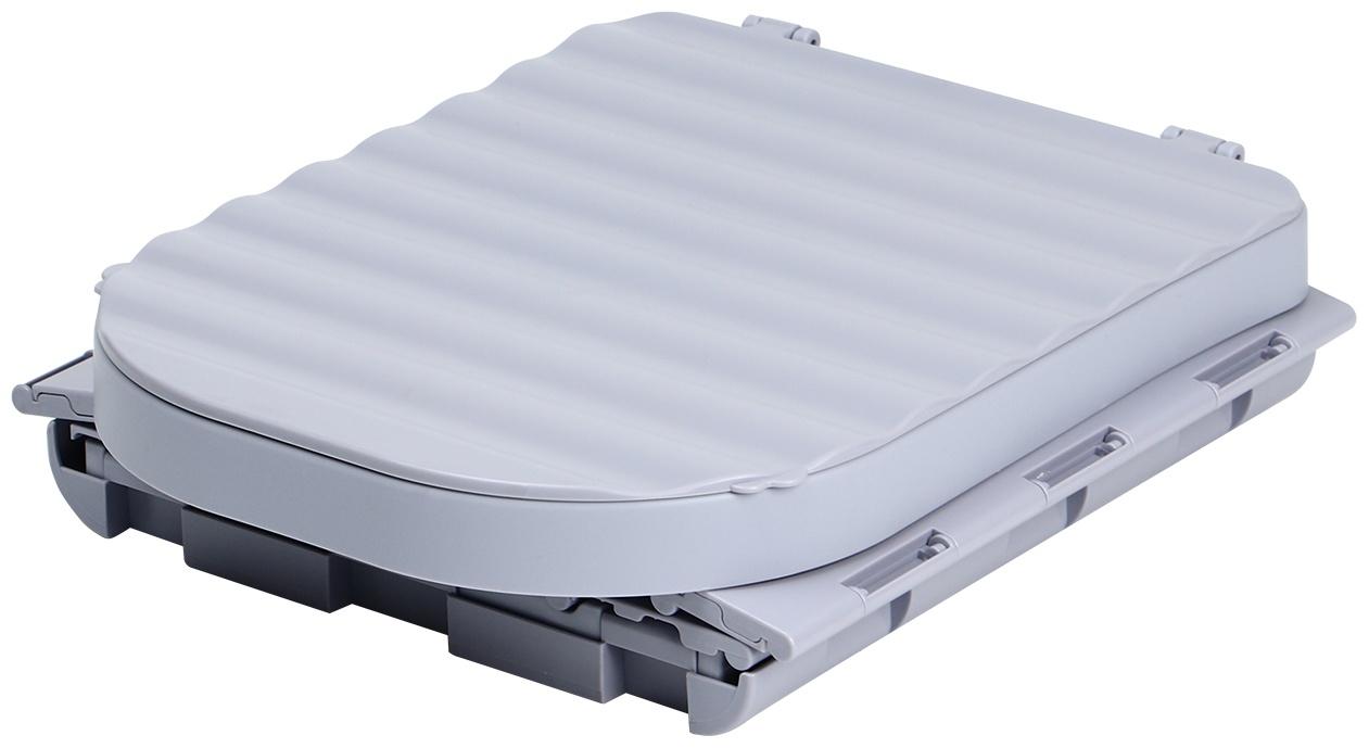 Биотуалет складной, 12 одноразовых пакетов, 12 пакетов абсорбента, сумка, Greengo