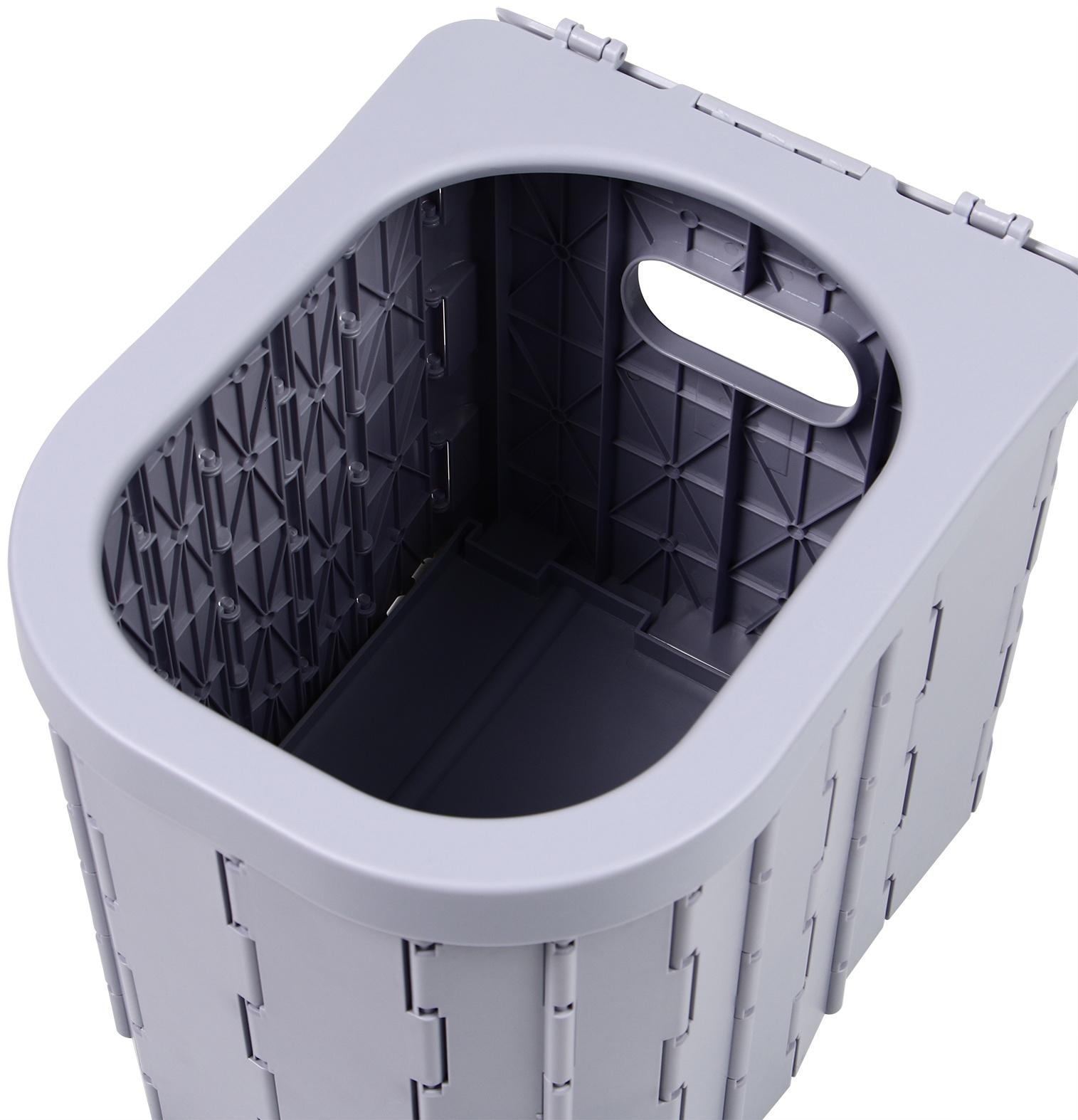 Биотуалет складной, 12 одноразовых пакетов, 12 пакетов абсорбента, сумка, Greengo