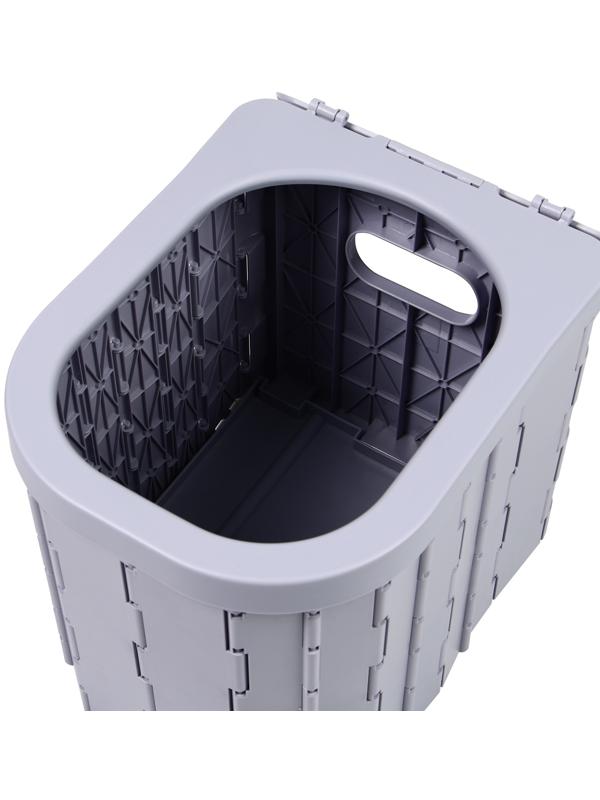 Биотуалет складной, 12 одноразовых пакетов, 12 пакетов абсорбента, сумка, Greengo