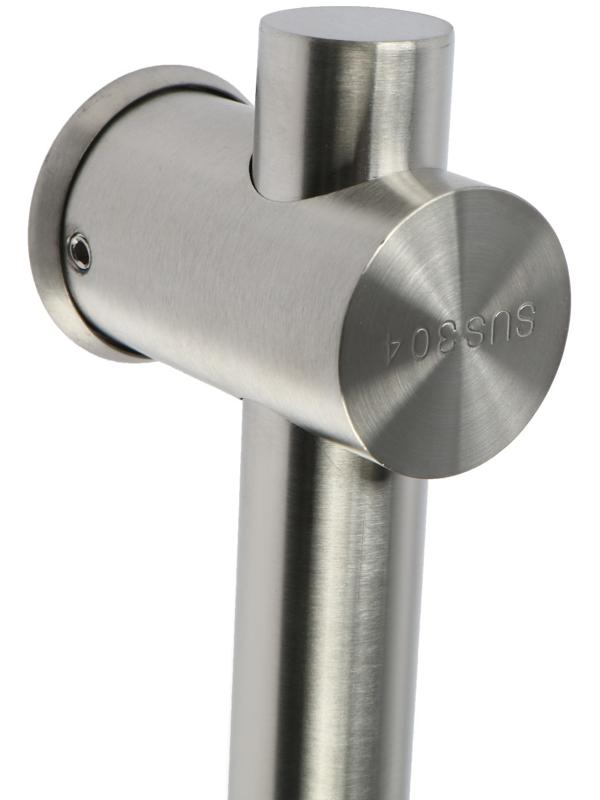 Душевая стойка ZEIN S05, держатель из пластика, крепеж, сатин