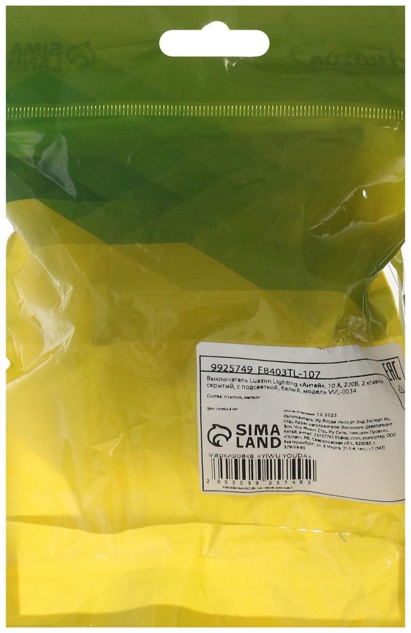 Выключатель Luazon Lighting 