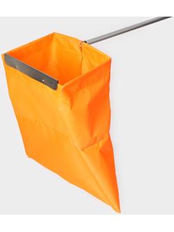 Совок для сбора мусора с алюминиевым черенком, непромокаемый мешок, 50 см, 83×30×22 см