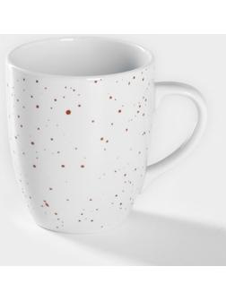 Кружка фарфровая Points, 300 мл, белая