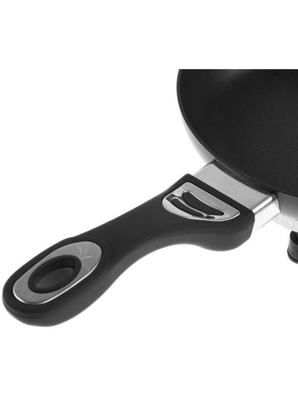 Сковорода портативная с крышкой, 12/24 В, 20 см, провод 1,6 м