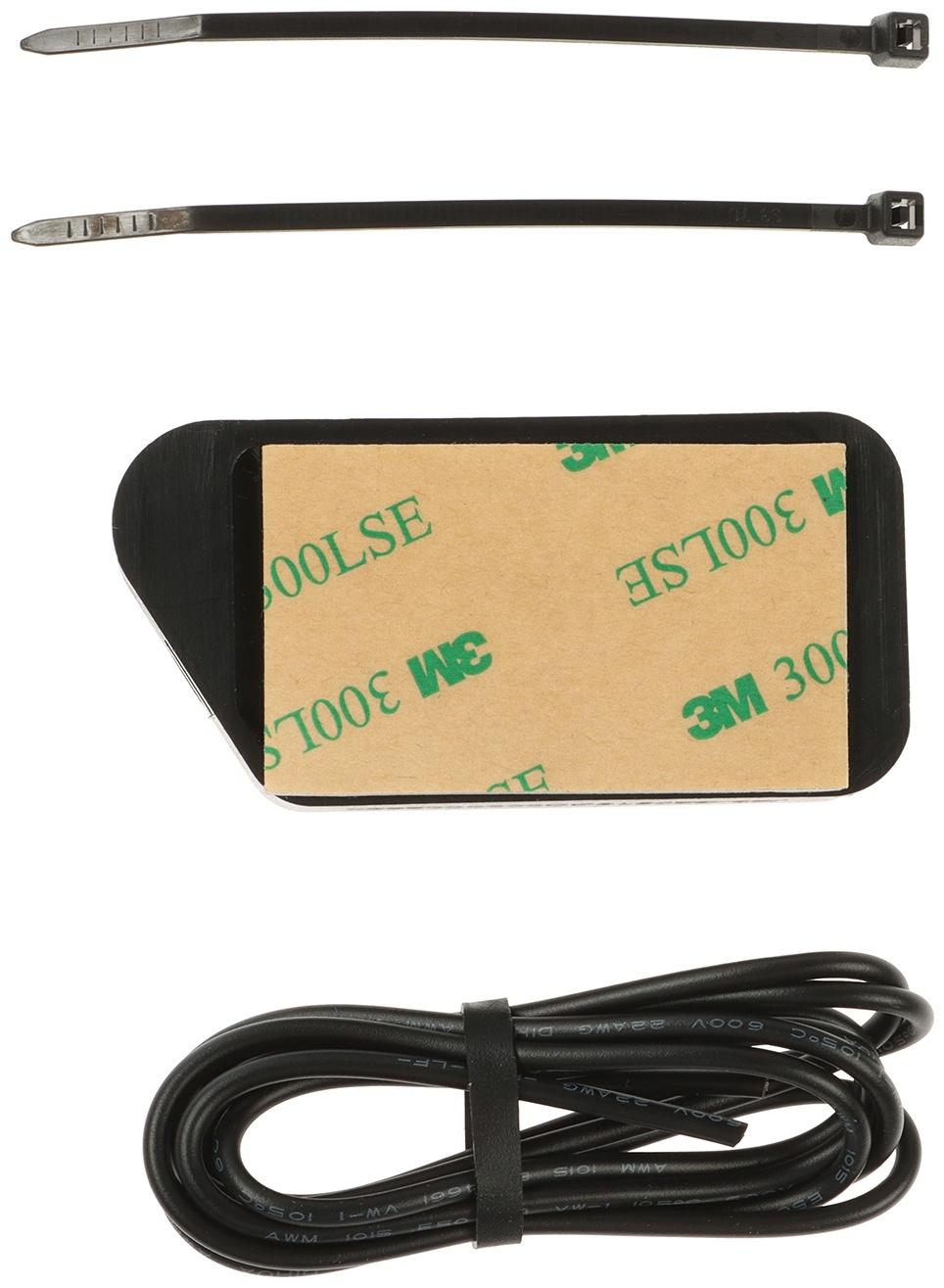 Счетчик моточасов, беспроводной, ЖК-дисплей, IP67, черный