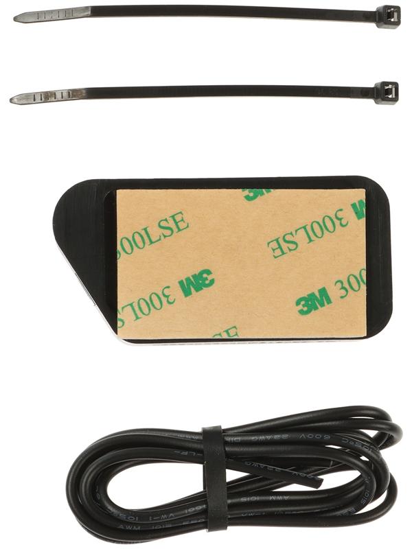 Счетчик моточасов, беспроводной, ЖК-дисплей, IP67, черный