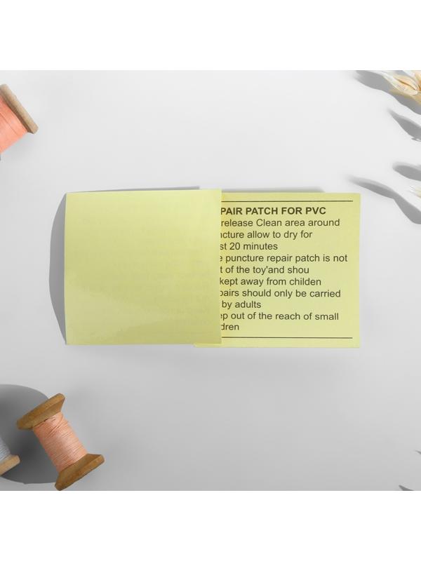 Набор водонепроницаемых заплаток, 7 × 7 см, 5 шт, цвет прозрачный