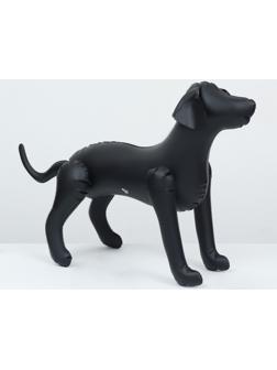 Манекен собаки, надувной, 80 х 56 х 25 см, черный