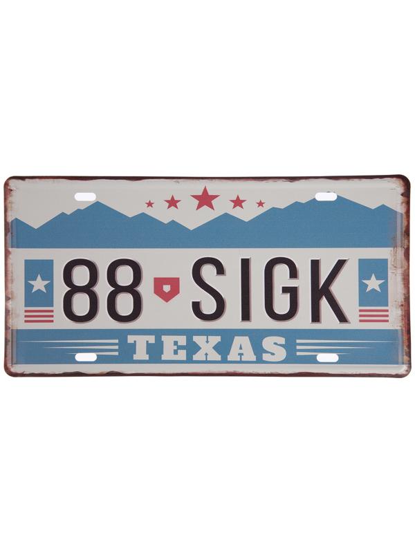 Декоративный номерной знак, 