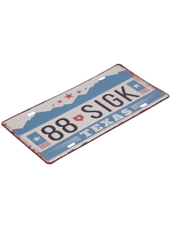 Декоративный номерной знак, 