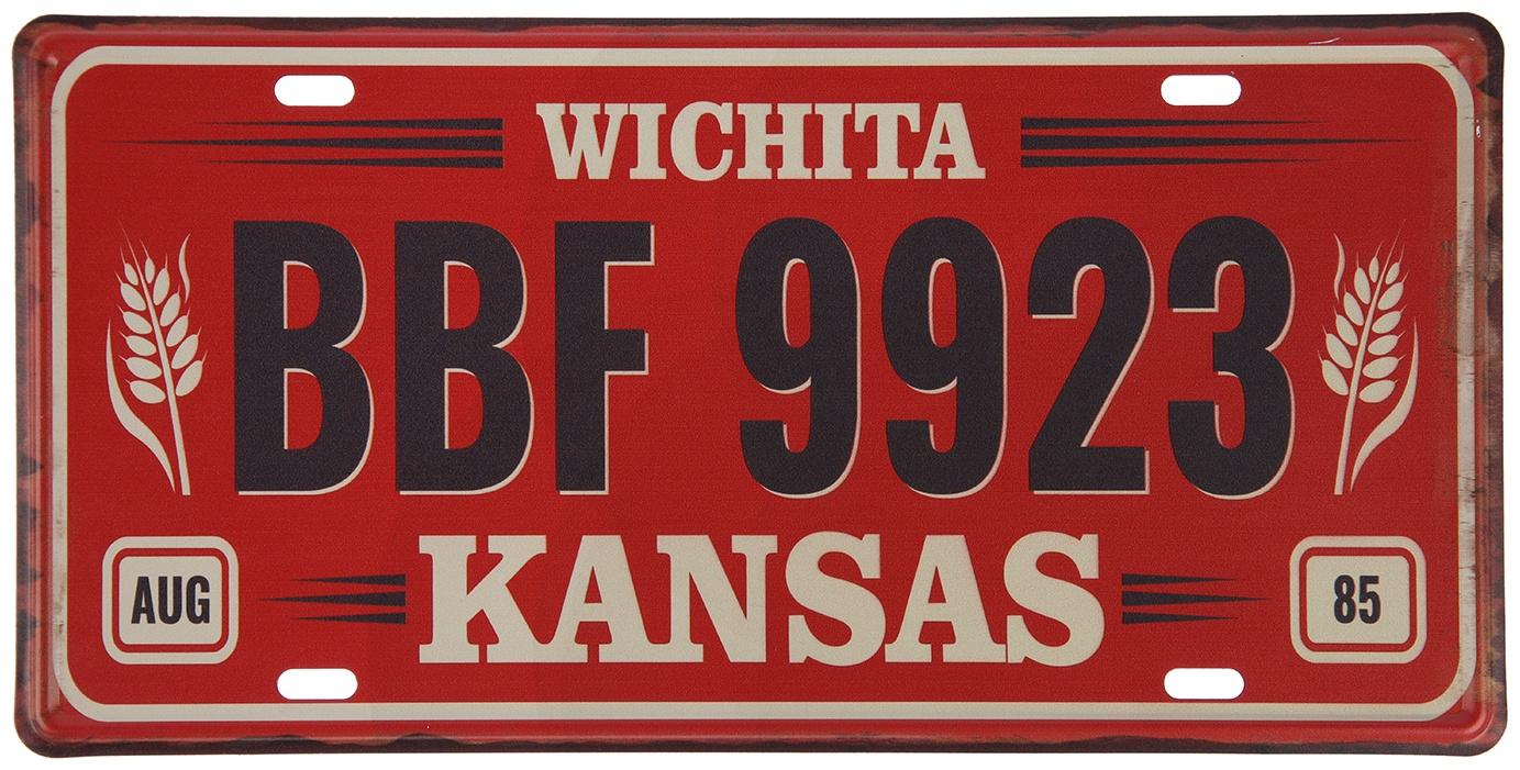 Декоративный номерной знак, 