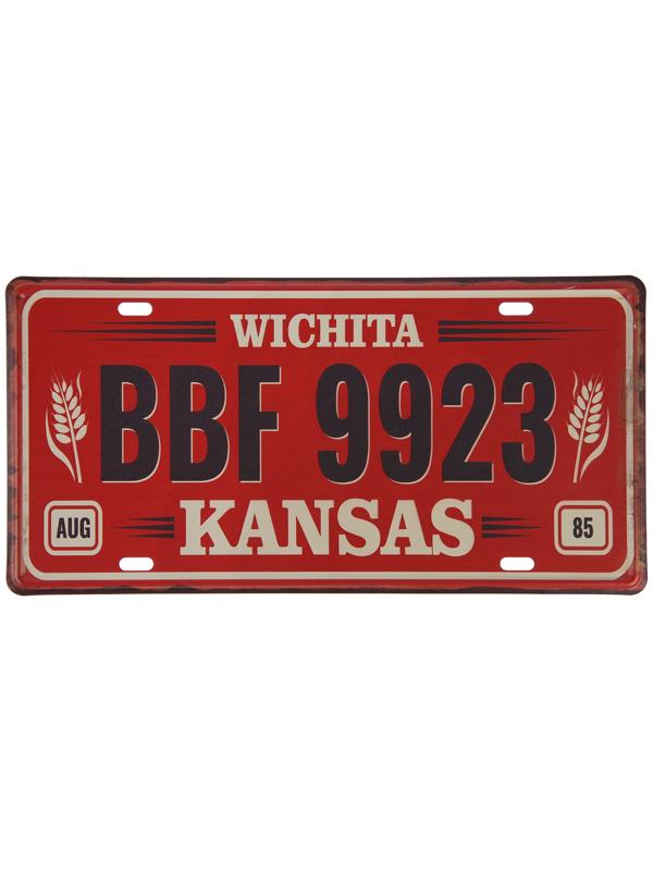 Декоративный номерной знак, 