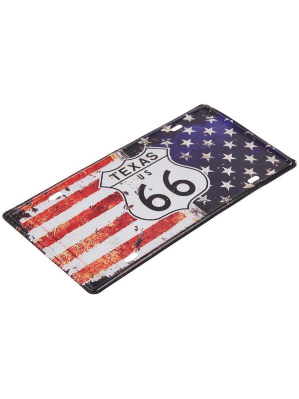 Декоративный номерной знак, 