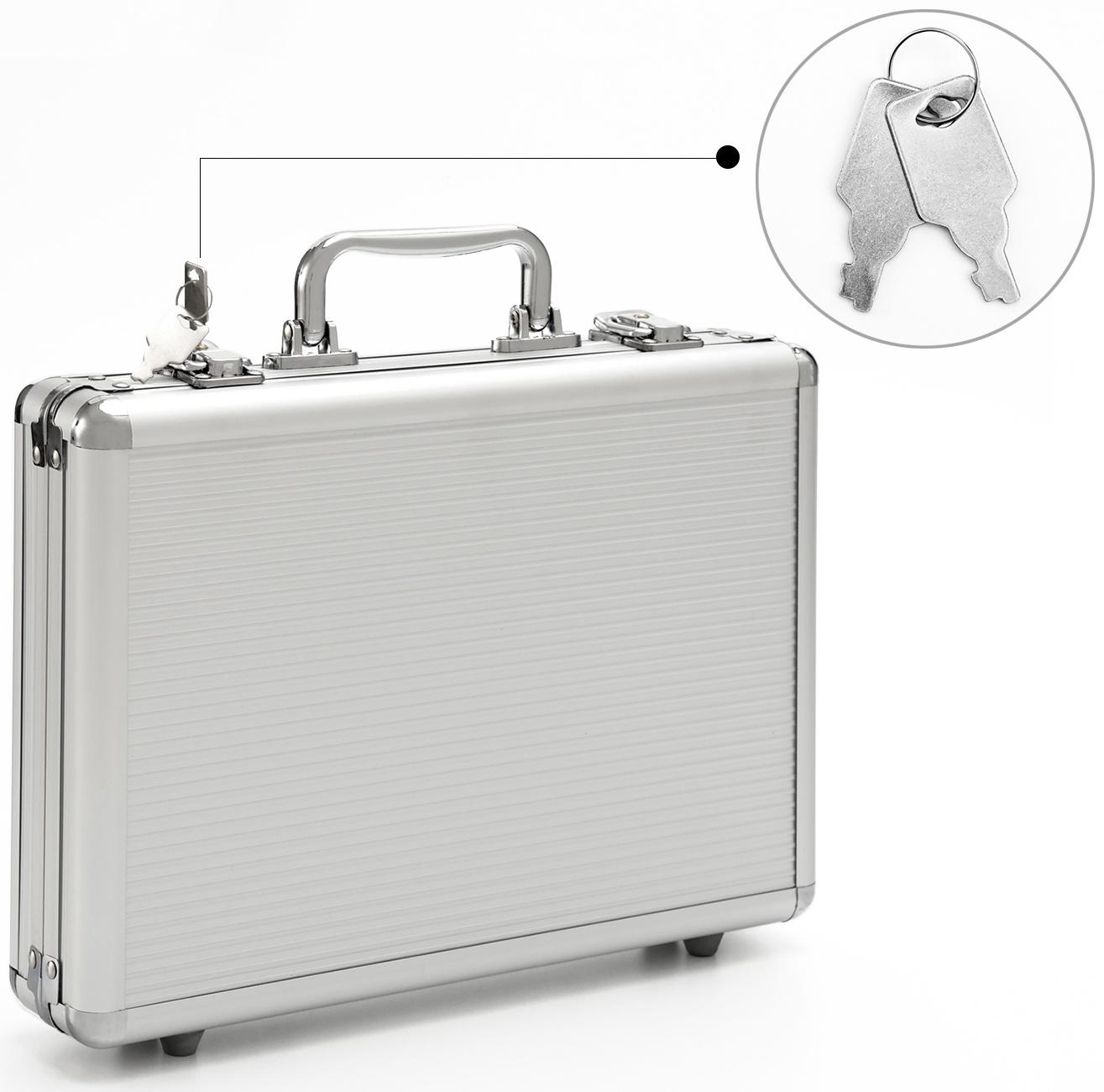 Металлический кейс, 30 х 21 х 6.5 см