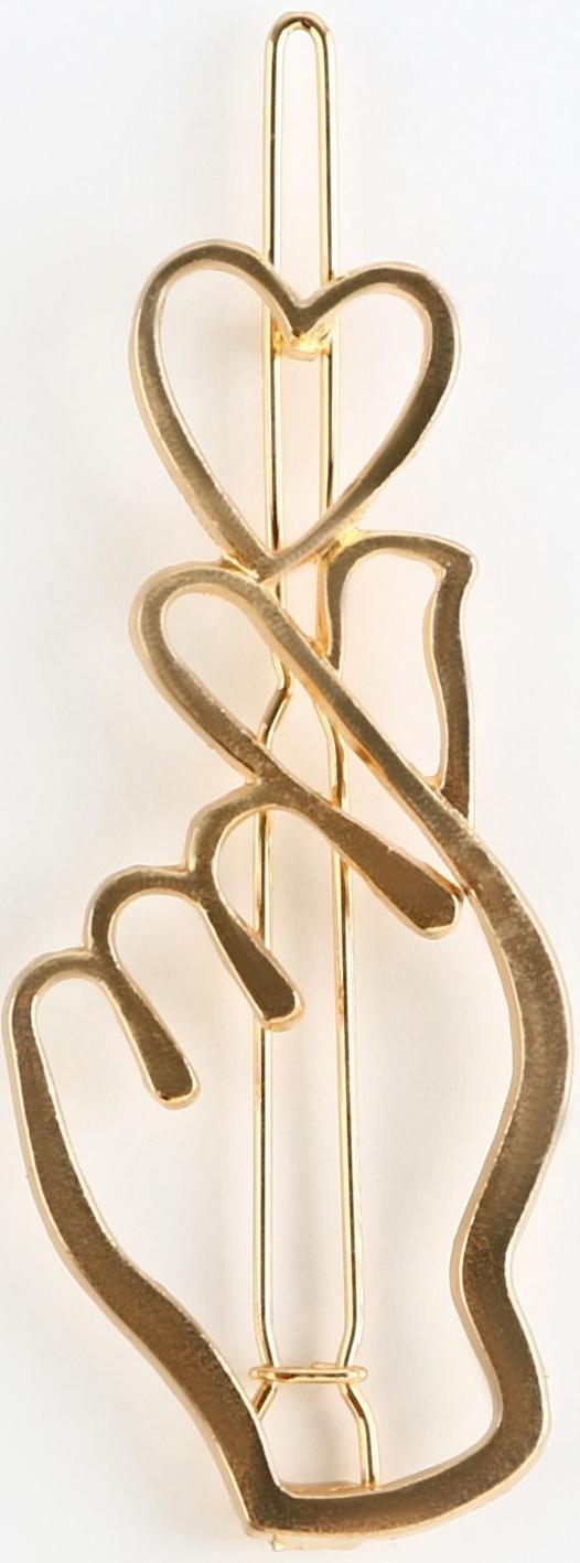 Формовая заколка на подложке 