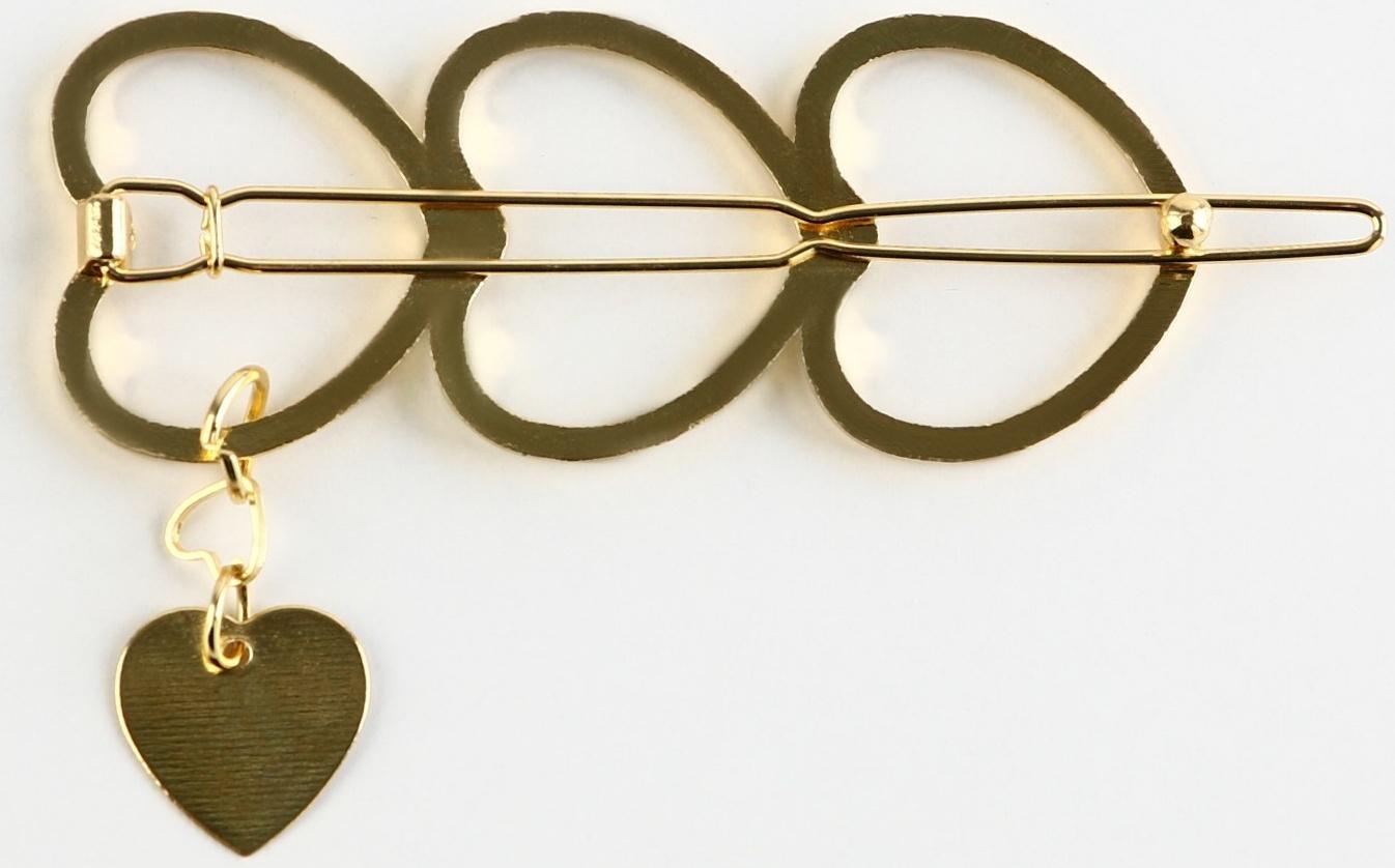 Формовая заколка на подложке 