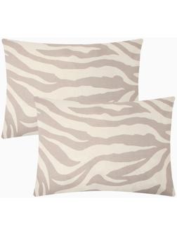 Комплект наволочек Этель Beige zebra, 50х70 см - 2 шт., бязь