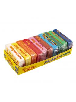 Пластилин на растит.осн.JOVI 10 цв.500 г, картон, 70/10S