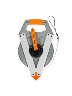 Рулетка измерительная 100 м сталь + нейлон RGK R100