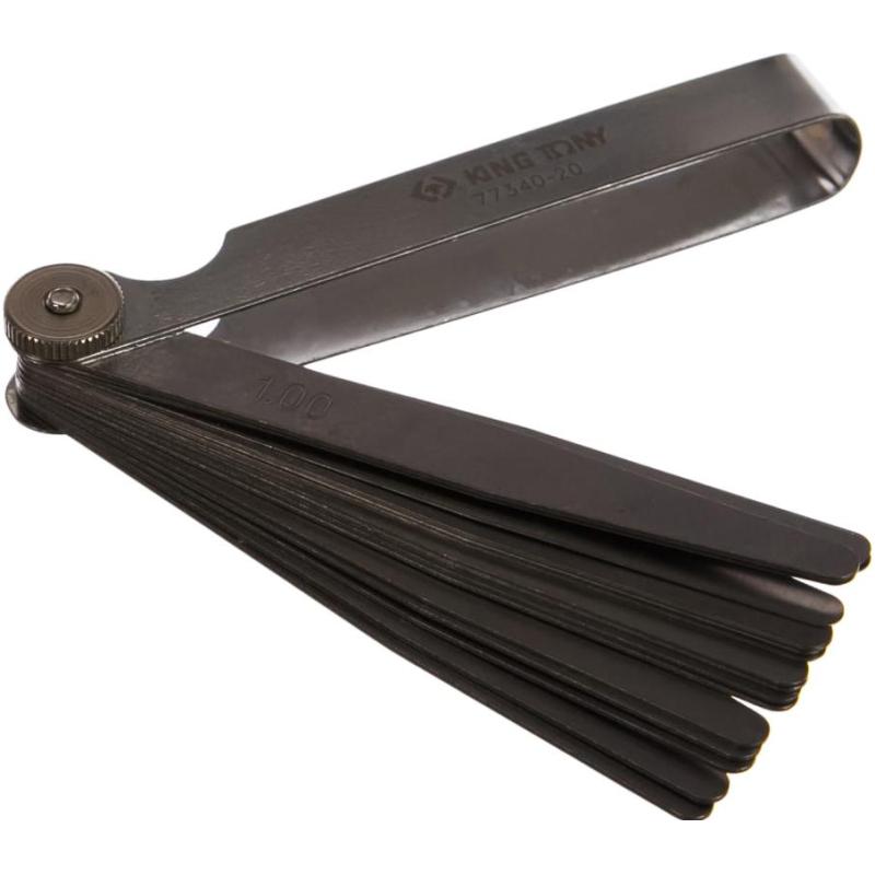 Набор щупов для проверки зазоров, 0,05-1 мм, 20 предмет. KING TONY 77340-20