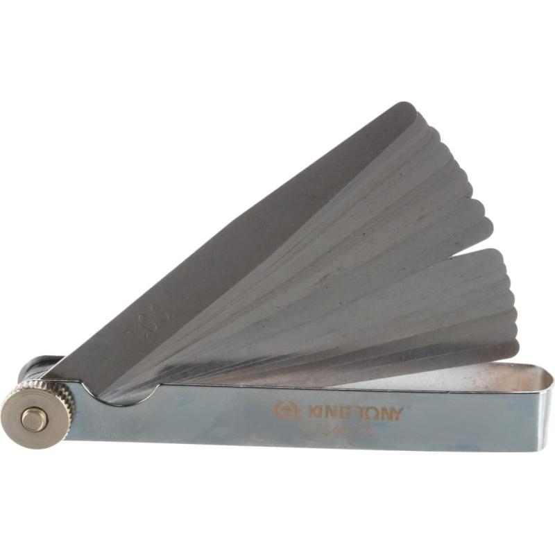 Набор щупов для проверки зазоров, 0,05-1 мм, 20 предмет. KING TONY 77340-20