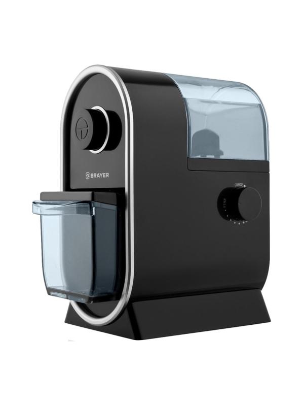 Кофемолка BRAYER BR1170, Жерновая, Емкость 100 г., Мощность 110 Вт, пласт